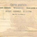 Souvenir du Simplon - Litho