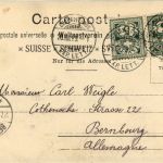 Souvenir de la Chaux de Fonds - Promenade des Cretets et Beau Site