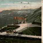 Furka Hotel mit Postkutsche