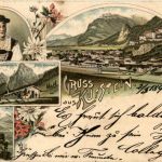 Gruss aus Kufstein - Litho