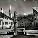 Zuoz - Dorfplatz