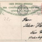 Geneve - Centenaire de la Reunion 1914