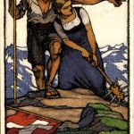 Bundesfeier Postkarte 1913