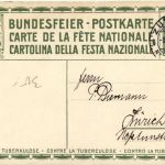 Bundesfeier Postkarte 1913