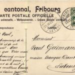 Fribourg - Tir Cantonal 1905