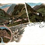 Gruss aus Göschenen - Litho