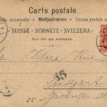 Gruss aus Göschenen - Litho
