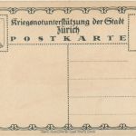 Kriegsnotunterstützung der Stadt Zürich