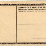 Kinderhilfstag Zürich 1913