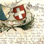 Gruss aus Zürich - Litho