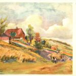 Sommer in Riggisberg - Künstlerkarte Schellhammer
