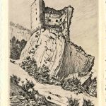 Ruine Haldenstein - Künstlekarte