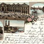 Gruss aus Zürich - Litho