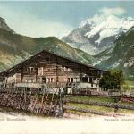 Alpenlandschaft mit Blümlisalp