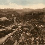 Fribourg - Les deux ponts suspendu