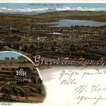 Gruss aus Weid-Zürich - Litho