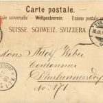 souvenir de Bex - Litho