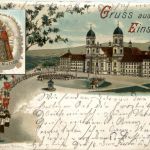 Gruss aus Einsiedeln - Litho