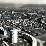 Mit dem Flugzeug über Brugg