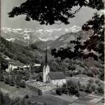Seewis - Kirche mit Scesaplana
