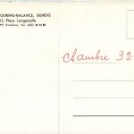 Geneve - Hotel Touring-Balance