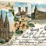 Gruss aus Cöln - Litho