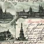 Gruss aus Cöln - Litho