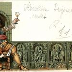 Frankfurt - Wein - Litho