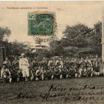Saigon - Tirailleurs annamites a l exercice