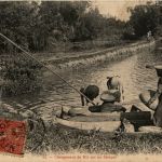 Chargement de Riz sur un Sampan