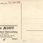Wildbad im Schwarzwald - Sommerbergbahn - Fahrkarte
