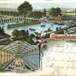 Gruss aus der Schnupftabaksmühle bei Schwelm - Litho