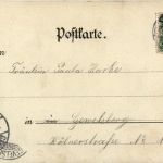 Gruss aus der Schnupftabaksmühle bei Schwelm - Litho