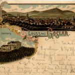 Gruss aus Goslar - Litho