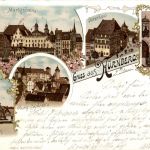 Gruss aus Nürnberg - Litho