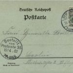 Gruss von der Kaiser Wilhelm Brücke - Litho