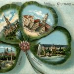 Stuttgart - Kleeblatt - Litho