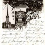 Gruss aus Bad Elster - Litho
