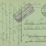 Arnsdorf - Männerabteilung der Kgl. Landesanstalt - Feldpost