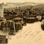 Gruss aus Zittau - Litho
