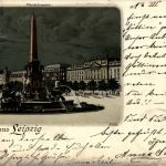 Gruss aus Leipzig - Litho