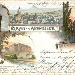 Gruss aus Ahrweiler - Litho