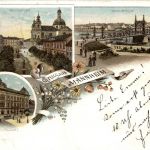 Gruss aus Mannheim - Litho