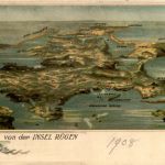 Gruss von der Insel Rügen - Litho