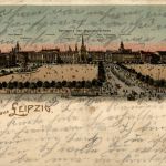 Gruss aus Leipzig - Litho