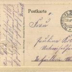 Deutche Fahne - Adler - Prägekarte - Feldpost