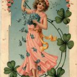 Neujahr - Frau Kleeblatt