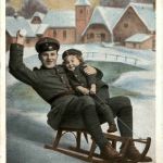 Neujahr - Rodeln