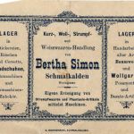 Schmalkalden - Bertha Simon