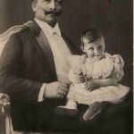 Kaiser Wilhelm mit Enkel